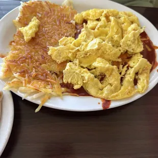 Breakfast enchiladas