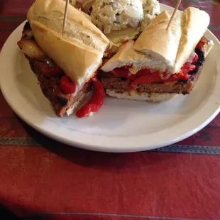 Tuscan Meatloaf Sandwich