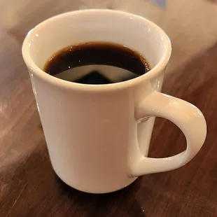 Coffee is always flavorful at Hannah &amp; Nate's.