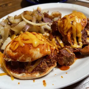 Eggs Benedict de Nuevo Mexico