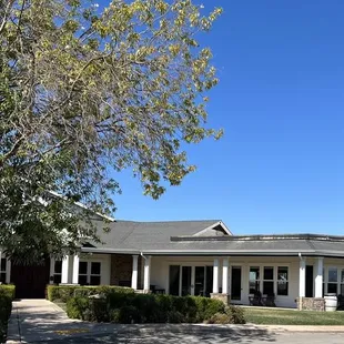 the front of the winery