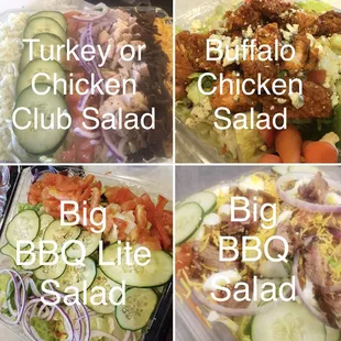 Our salad menu
