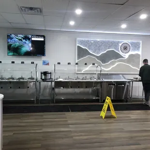 Buffet.  Lots of vegetarian options!