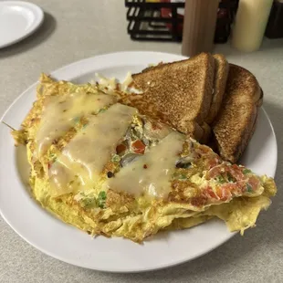 Veggie omelet