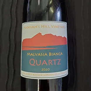 Our Estate Malvasia features flavors of apricots and peaches and finishes with a nice acidity.  Consider serving with sweet and sour pork!