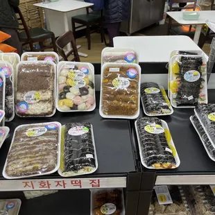 freshly made food from outside vendors