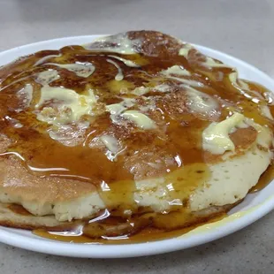 Banana Blueberry Coconut Pancake