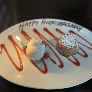 Warm Butter Cake with vanilla bean