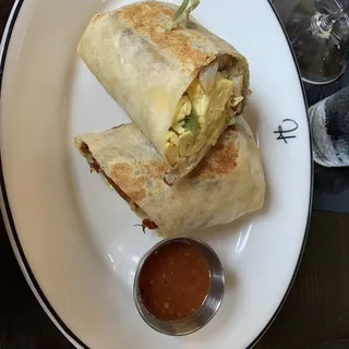 California Breakfast Burrito
