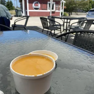 Lobster bisque!