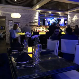 sushi and sashimi, interior