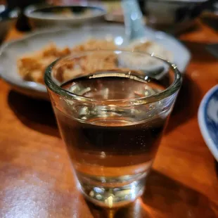 Habanero umeshu shot