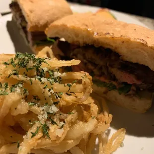 Grilled Italian Steak Sandwich