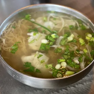 Wonton Noodle Soup