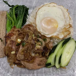 17. Lemongrass Pork Chop Rice