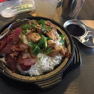 22. Chicken Sausage Clay Pot Rice