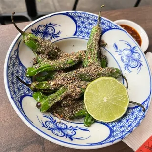 Grilled Shishito pepper