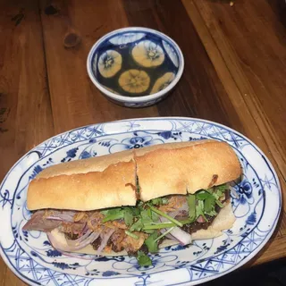 Braised Beef Banh Mi