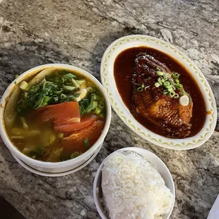Canh Chua and Sweet and Sour Catfish