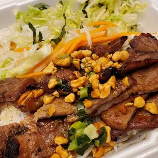 Grilled pork vermicelli