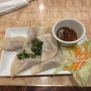 Steamed pork dumplings