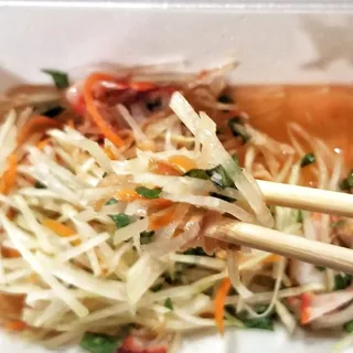 Papaya Salad with Shrimp and Pork