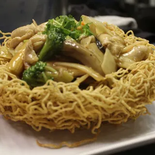 Chicken Crispy Egg Noodle