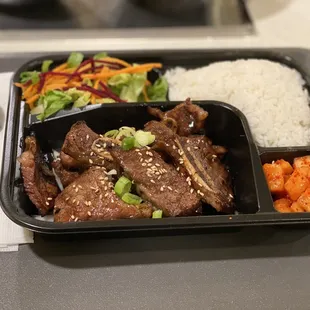 Kalbi BBQ Lunch Box
