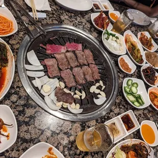 Steak bbq