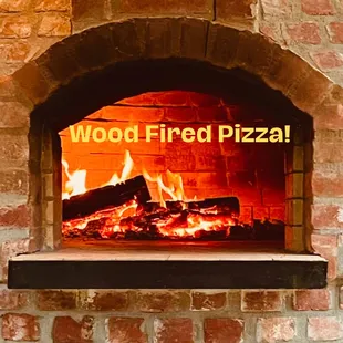 Wood Fired Pizza! Yum!