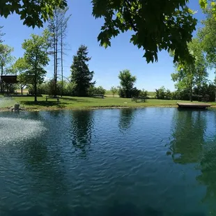 Enjoy the outdoors in a park like setting!