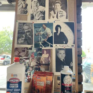 a variety of products