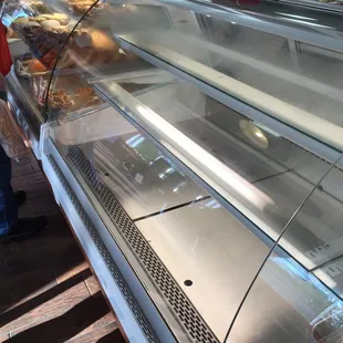 Empty case at 7:24 - right after opening.