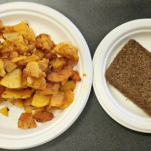 8'19'2023 Breakfast Potatoes &amp; Scrapple.
