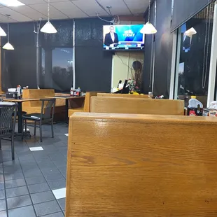 Tv  while you eat breakfast