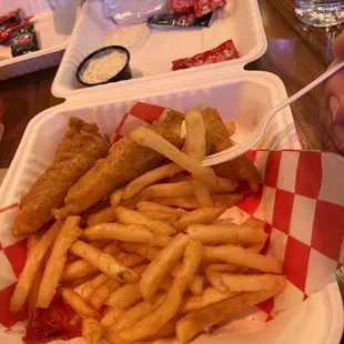 Cod and chips