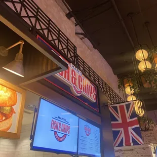 the interior of a restaurant