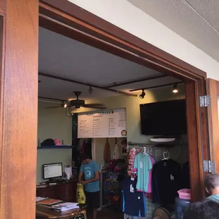 Inside
