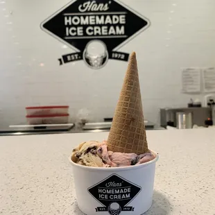 Peanut Butter Oreo + Strawberry Oreo - yum!