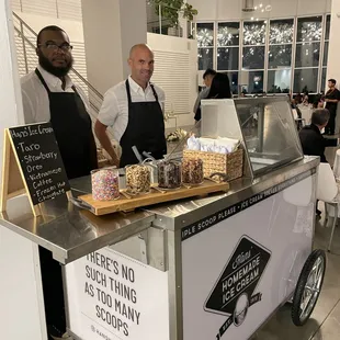 Hans' Homemade Ice Cream is now offering Catering Services for Weddings, Corporate Events, Birthdays and more.