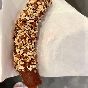 Chocolate covered banana