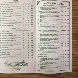 Menu 2019