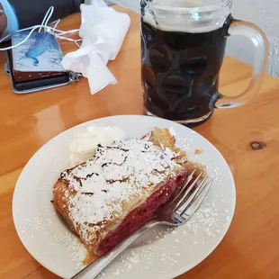 Cherry strudel