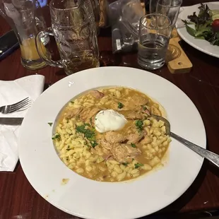 Chicken paprikash