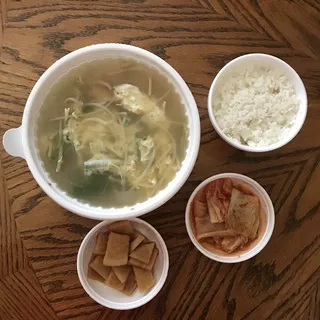 Dried Pollock Soup