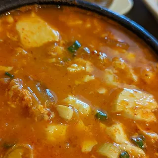23. Kimchi soft tofu Soup