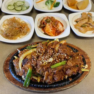 41. Dwae-Ji-Bulgogi and Tofu Soup Combo