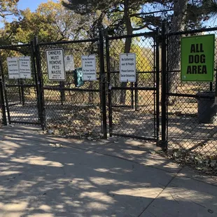 Three areas in to choose from