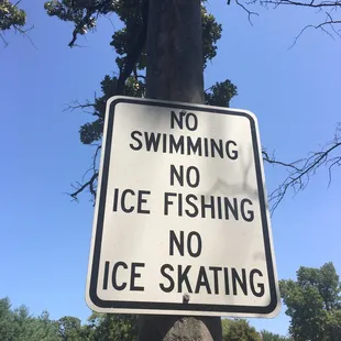 Leave the swimsuit, ice shanty and ice skates at home
