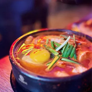 Seafood soon tofu jjigae